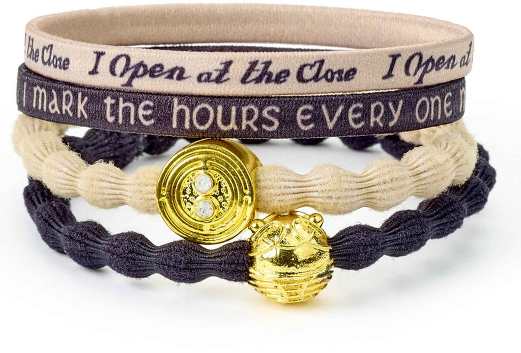 The Carat Shop – tijdverdrijver & gouden snaai haarband set – goudkleurig