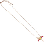 The Carat Shop – Harry Potter roze gouden fawkes ketting