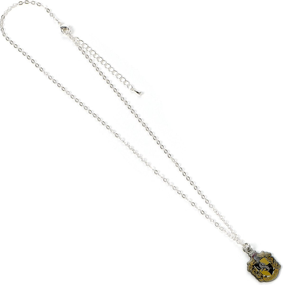 The Carat Shop – Harry Potter – hufflepuff schild ketting – zilverkleurig