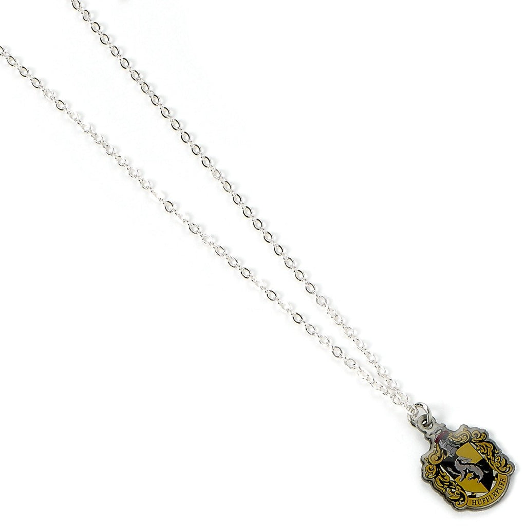 The Carat Shop – Harry Potter – hufflepuff schild ketting – zilverkleurig