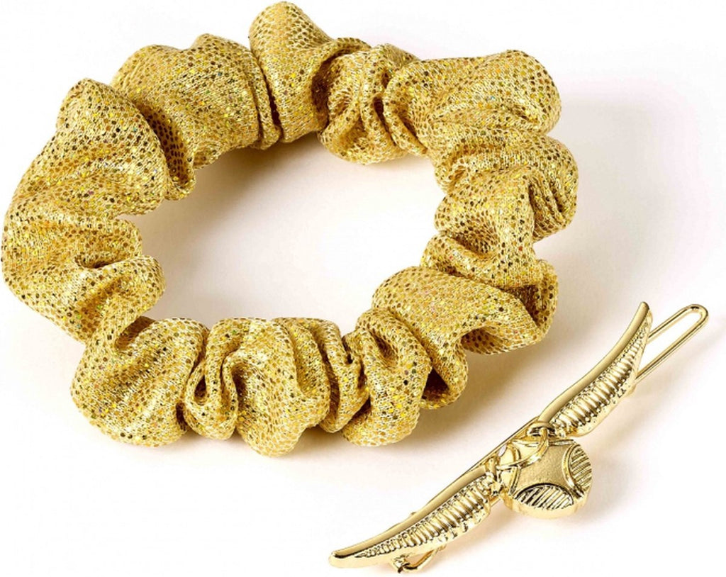 Harry Potter golden snitch hair accessory set
