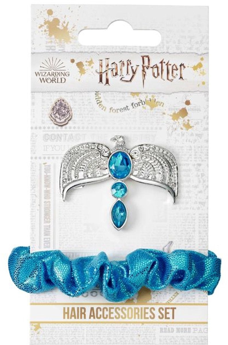 The Carat Shop – Harry Potter – diadeem haaraccessoire scrunchie set – zilverkleurig