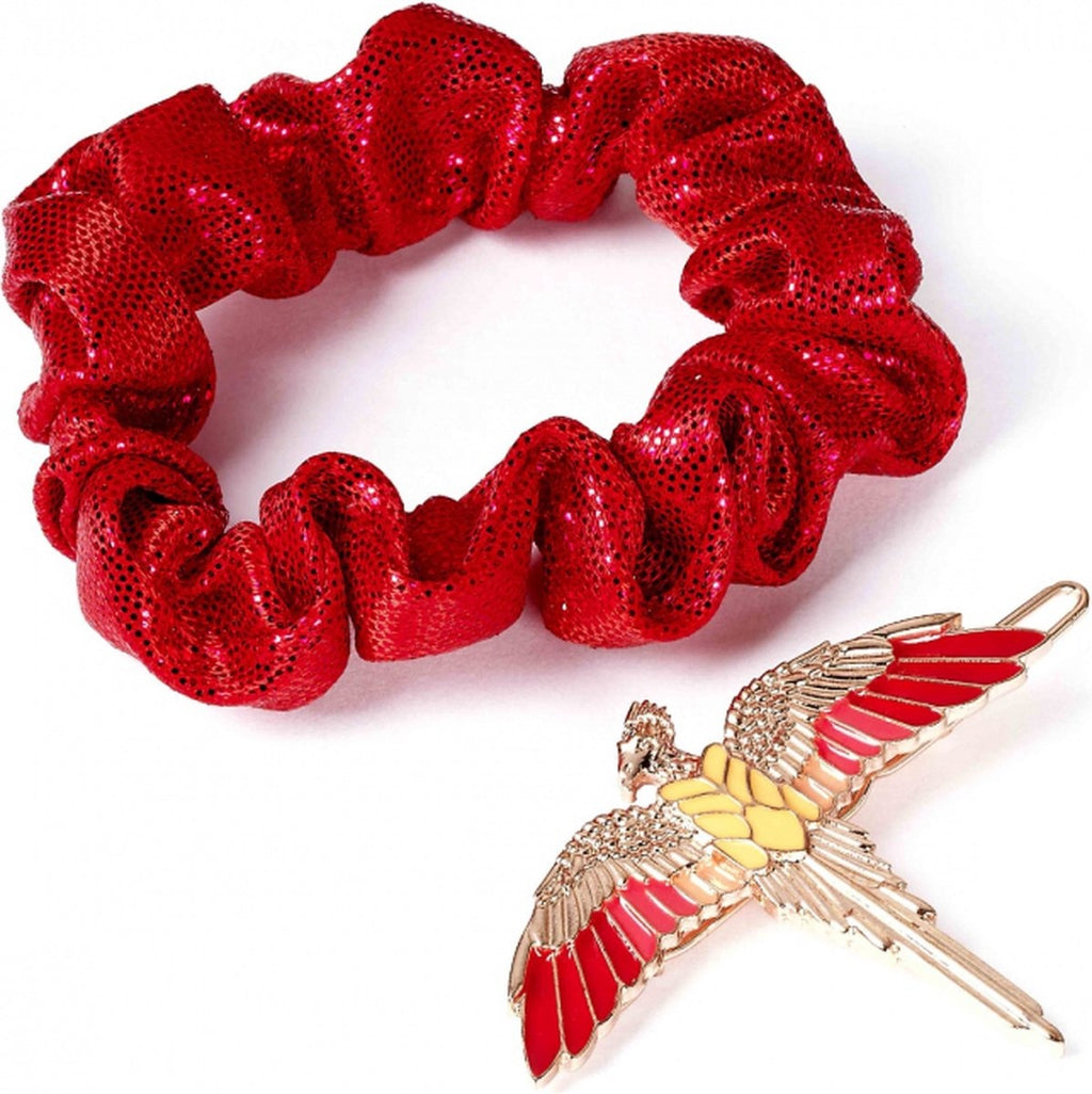 The Carat Shop – Harry Potter – fawkes haaraccessoire scrunchie set – roze goudkleurig