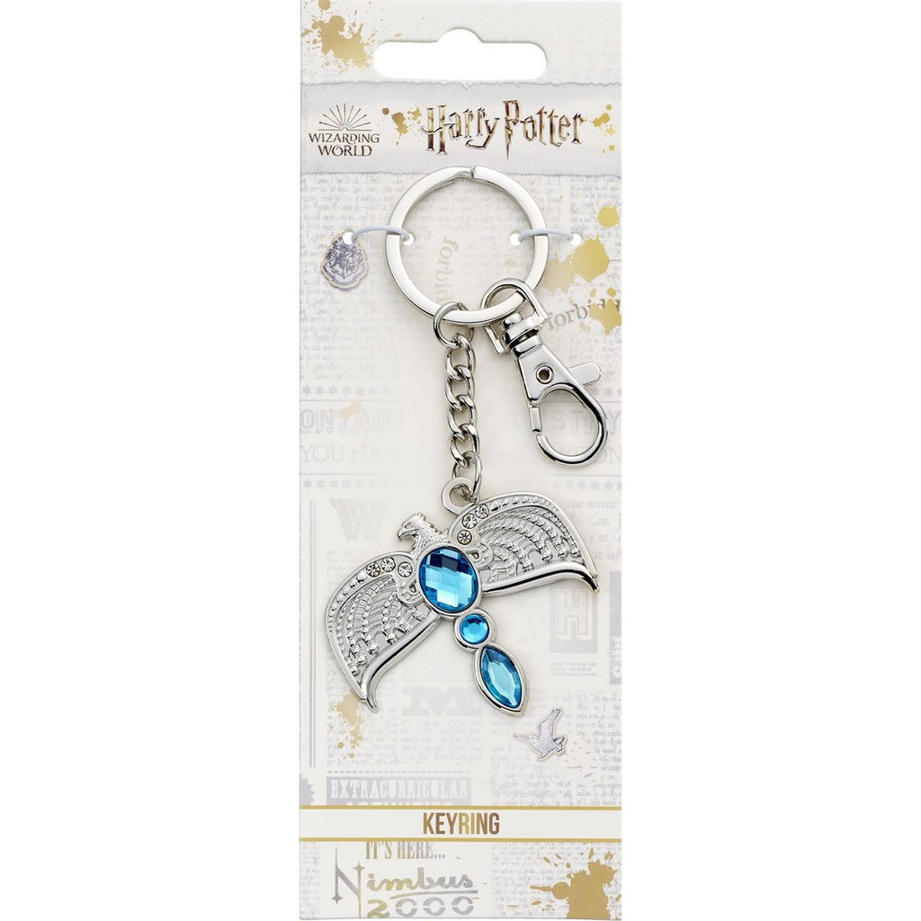 The Carat Shop – Harry Potter – diadeem sleutelhanger – zilver en blauw