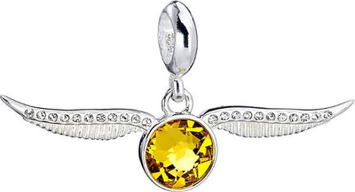 The Carat Shop – Harry Potter sterling zilver golden snitch – gouden snaai schuif bedel met kristallen elementen