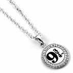 The Carat Shop – Harry Potter – sterling zilveren platform 9 3/4 ketting versierd met kristallen