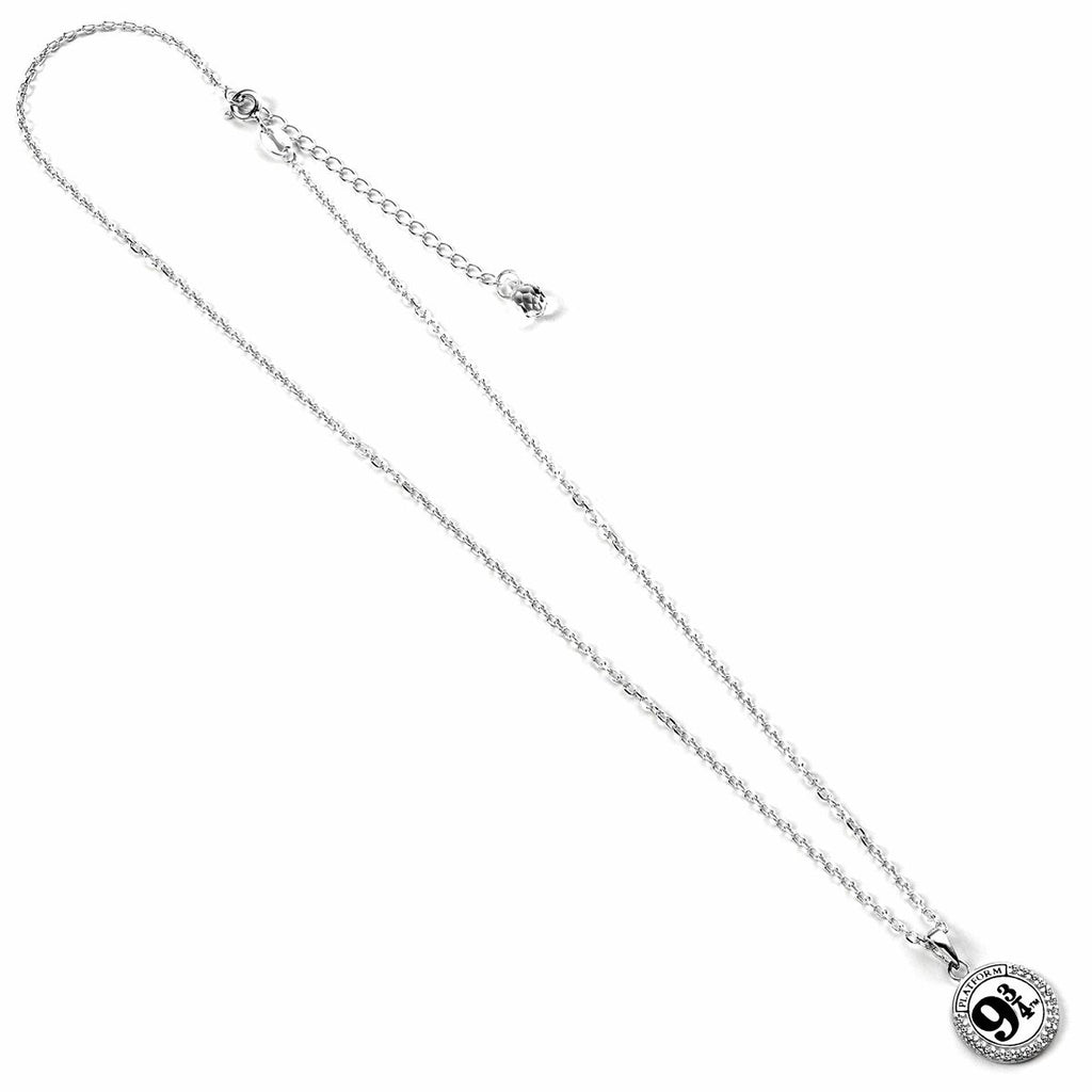 The Carat Shop – Harry Potter – sterling zilveren platform 9 3/4 ketting versierd met kristallen