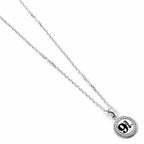 The Carat Shop – Harry Potter – sterling zilveren platform 9 3/4 ketting versierd met kristallen