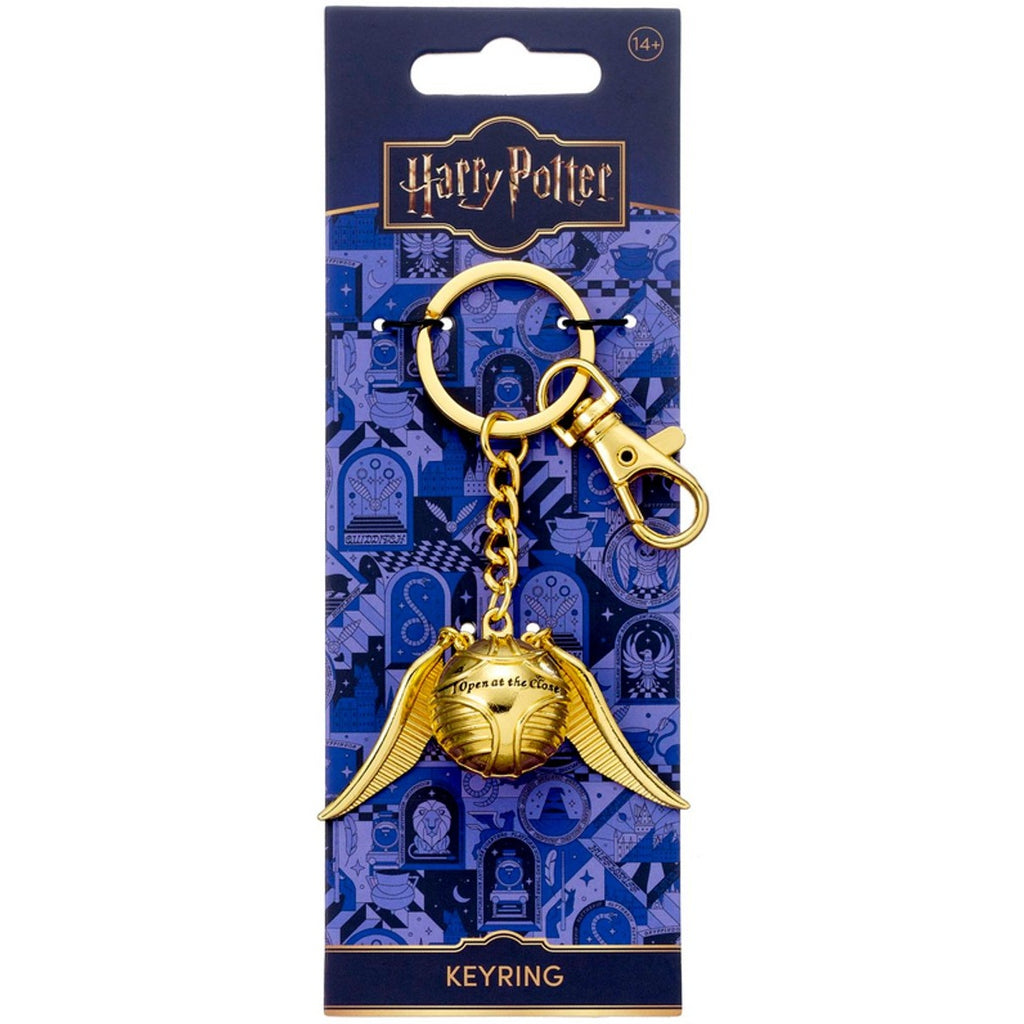 The Carat Shop – Harry Potter – 3d golden snitch – gouden snaai sleutelhanger