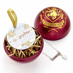 The Carat Shop – Harry Potter griffoendor kerstbal – cadeaubal met ketting