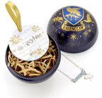 The Carat Shop Harry Potter kerstbal met ketting – Ravenclaw