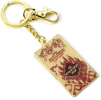 The Carat Shop – Harry Potter – marauders map sleutelhanger – zilverkleurig
