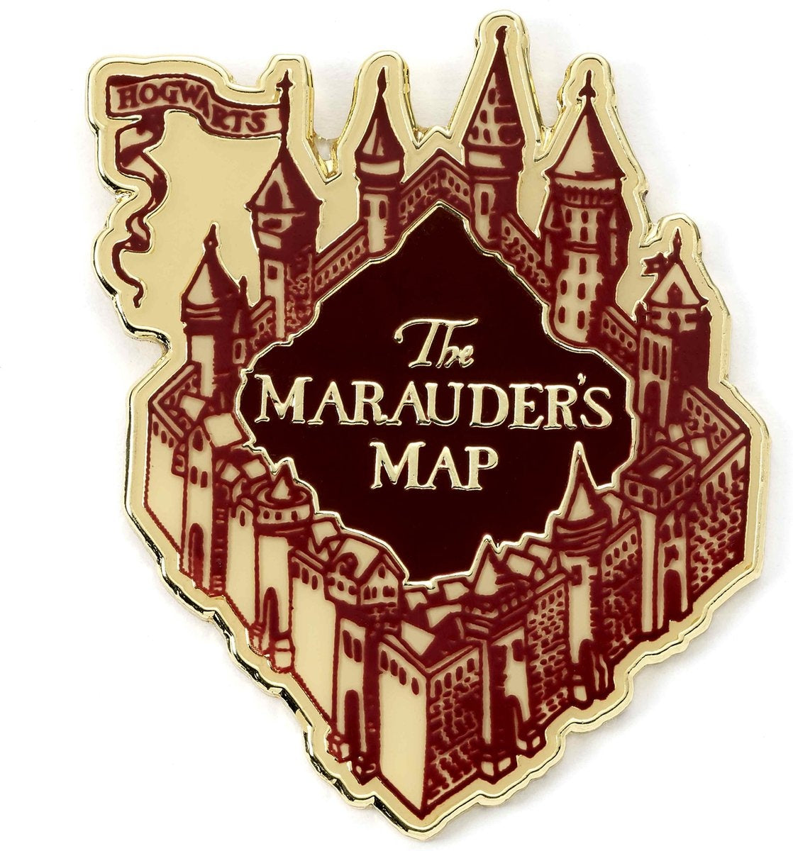 The Carat Shop – Harry Potter – marauders map- sluipwegwijzer pin badge – zilverkleurig