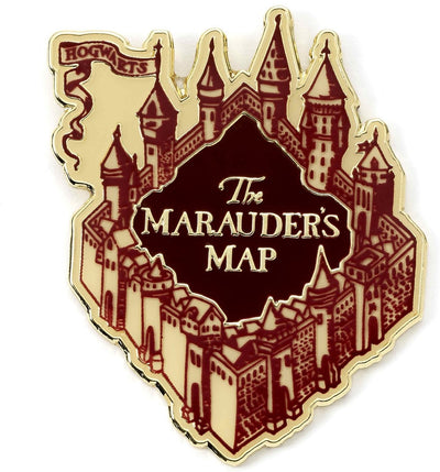 The Carat Shop – Harry Potter – marauders map- sluipwegwijzer pin badge – zilverkleurig