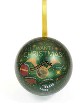 The Carat Shop – Harry Potter golden snitch – gouden snaai kerstbal – cadeaubal met armband