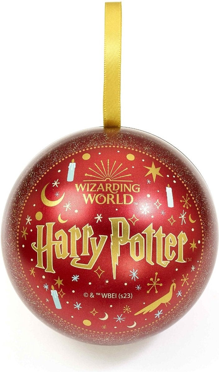The Carat Shop – Harry Potter -the great hall kerstbal – cadeaubal met sleutelhanger