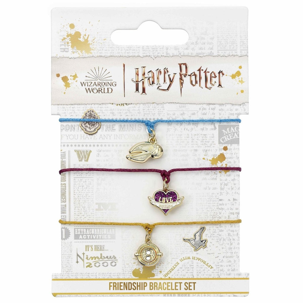 The Carat Shop – Harry Potter gouden snaai – golden snitch vriendschapsarmbandjes set
