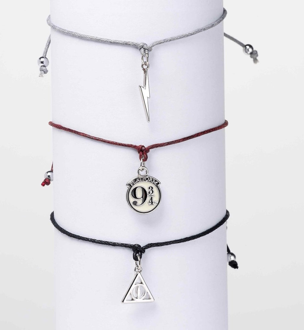 The Carat Shop – Harry Potter – dood heilige relieken – deadly hallows – vriendschapsarmbandjes set