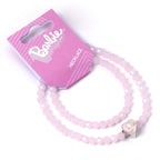 The Carat Shop – barbie roze kralenketting met hartvormige kraal charme
