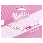 The Carat Shop – barbie – bedelarmband met drie klassieke bedels – barbie – bril en roze auto