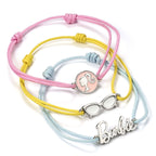 The Carat Shop – barbie – set van 3 vriendschaps armbanden