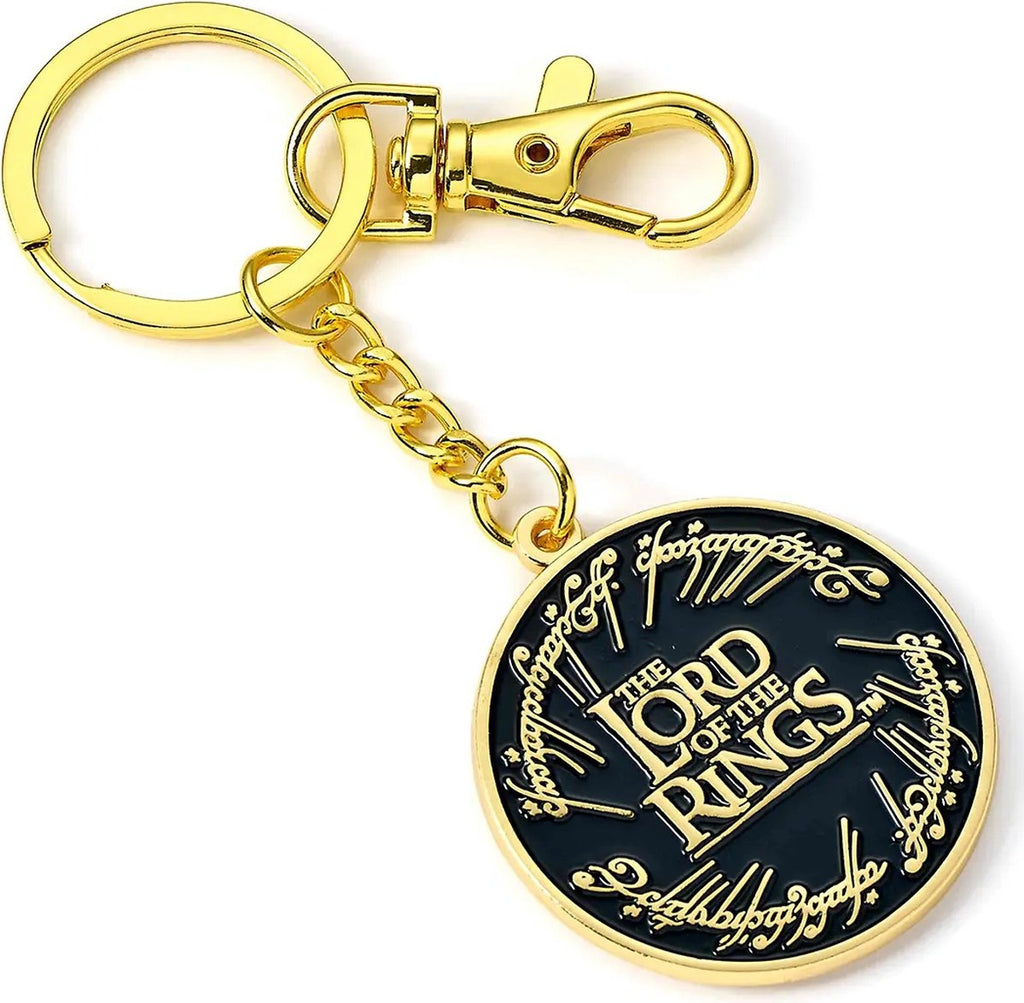 The Carat Shop – lord of the rings one ring logo metalen sleutelhanger