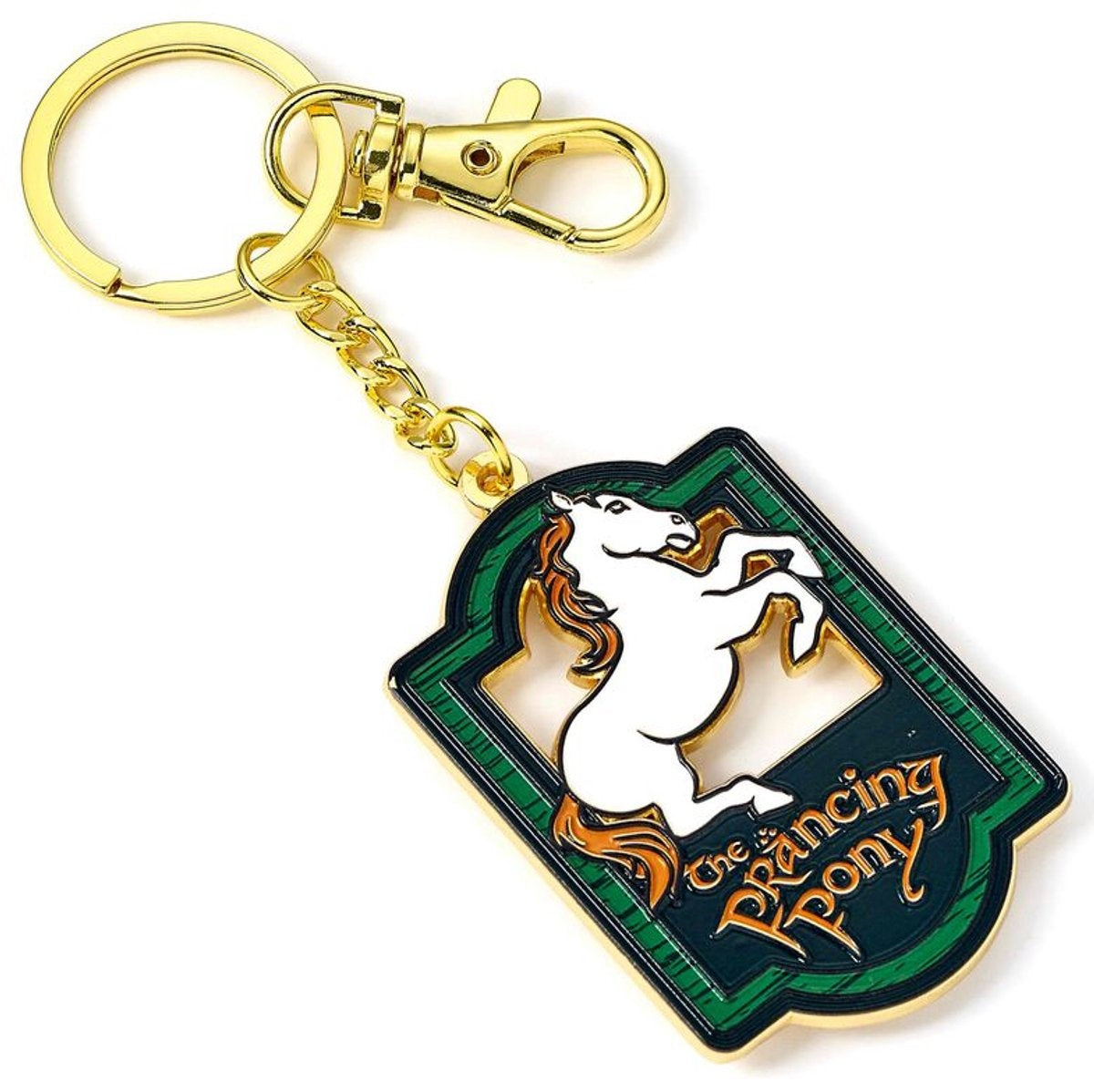The Carat Shop – lord of the rings prancing pony metalen sleutelhanger