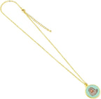 The Carat Shop – pusheen pizza ketting – goudkleurig