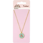 The Carat Shop – pusheen pizza ketting – goudkleurig
