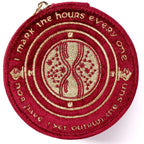 The Carat Shop – Harry Potter time turner – fluwelen juwelendoos – bordeau