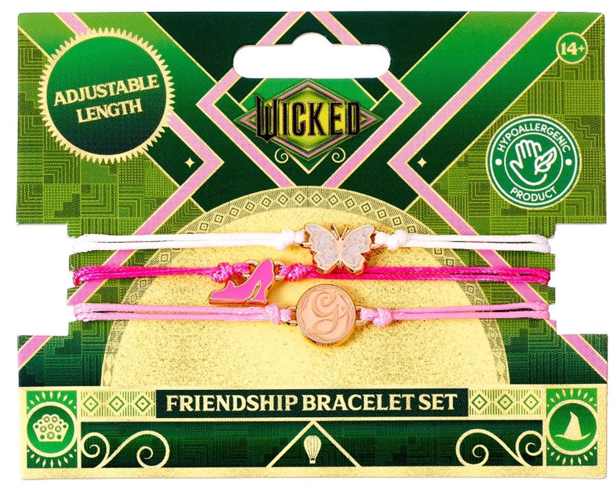 The Carat Shop – wicked glinda vriendschapsarmband set