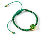 The Carat Shop – wicked elphaba groene malachiet vriendschapsarmband