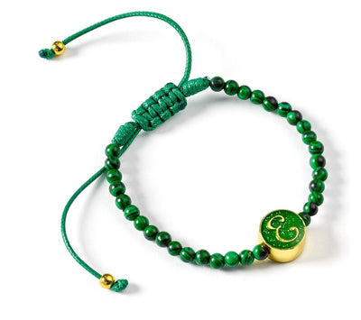 The Carat Shop – wicked elphaba groene malachiet vriendschapsarmband