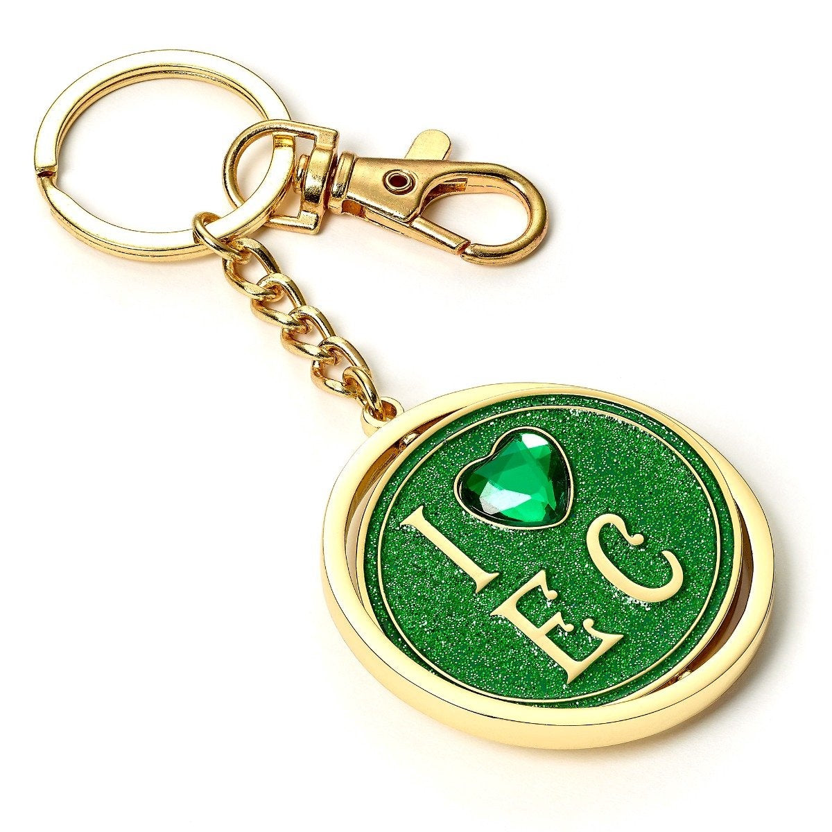 The Carat Shop – wicked ik hou van emerald city draaisleutelhanger