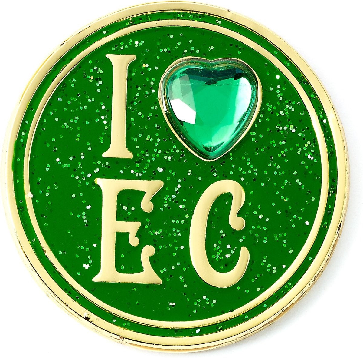 The Carat Shop – wicked ik hou van emerald city pin badge