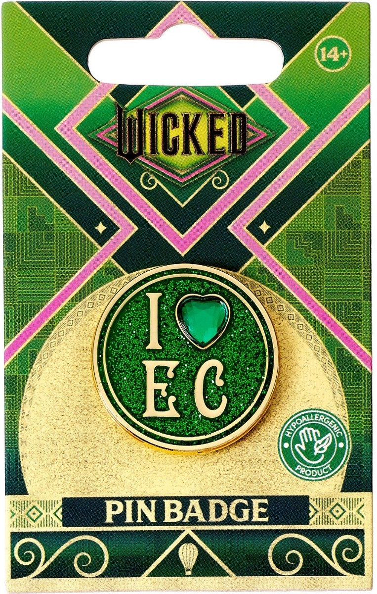 The Carat Shop – wicked ik hou van emerald city pin badge