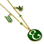 The Carat Shop – wicked elphaba 'e' icoon halsketting