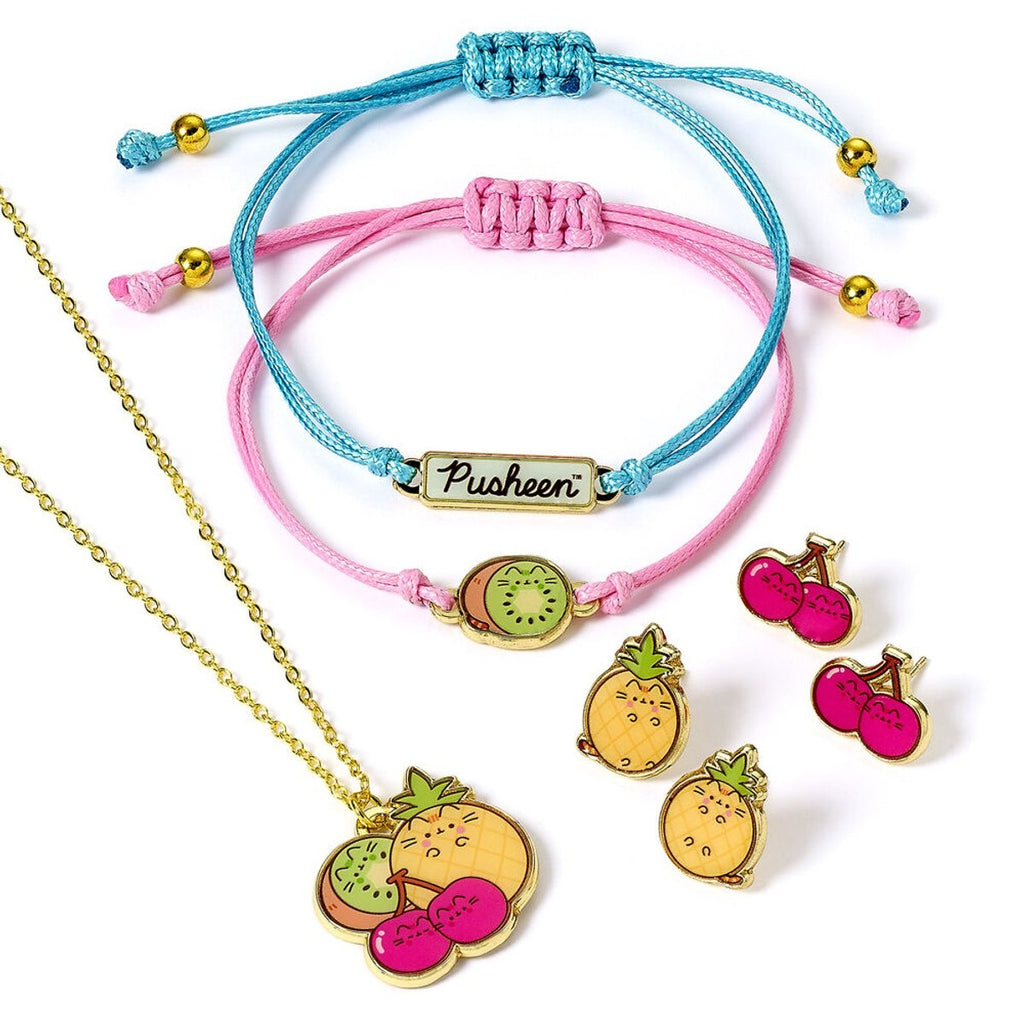 The Carat Shop – nijntje fruit juwelen set – cadeau set – oorstekers – ketting – vriendschapsband