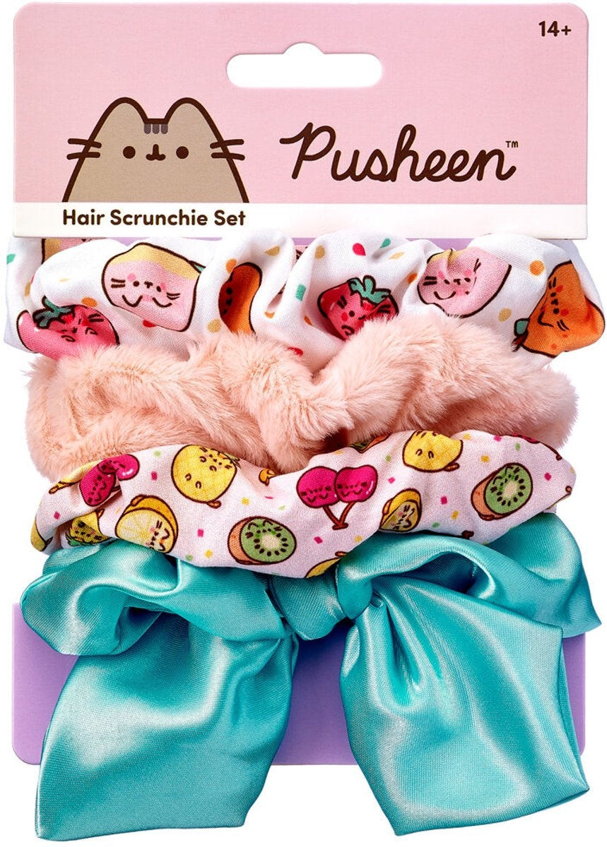 The Carat Shop – nijntje fruitige scrunchie set – haarelastiekjes – 4 stuks