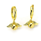 The Carat Shop – Harry Potter golden snitch – gouden snaai hoepel oorbellen – goudkleurig