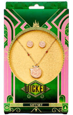 The Carat Shop – wicked glinda halsketting en oorbellen geschenkset
