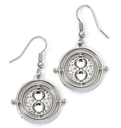 The Carat Shop – tijdverdrijver oorbellen – time turner – oorhangers – zilverkleurig