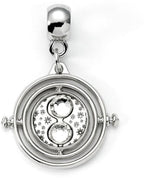 The Carat Shop – Harry Potter time-turner – tijdverdrijver slider bedel – zilverkleurig