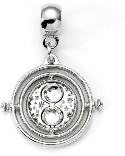 The Carat Shop – Harry Potter time-turner – tijdverdrijver slider bedel – zilverkleurig