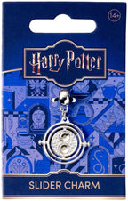 The Carat Shop – Harry Potter time-turner – tijdverdrijver slider bedel – zilverkleurig