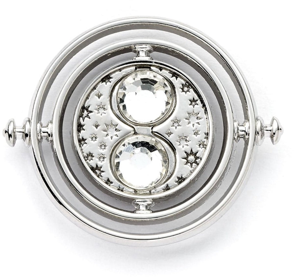 The Carat Shop – Harry Potter – time turner pin badge – tijdverdrijver speldbadge in zilverkleur
