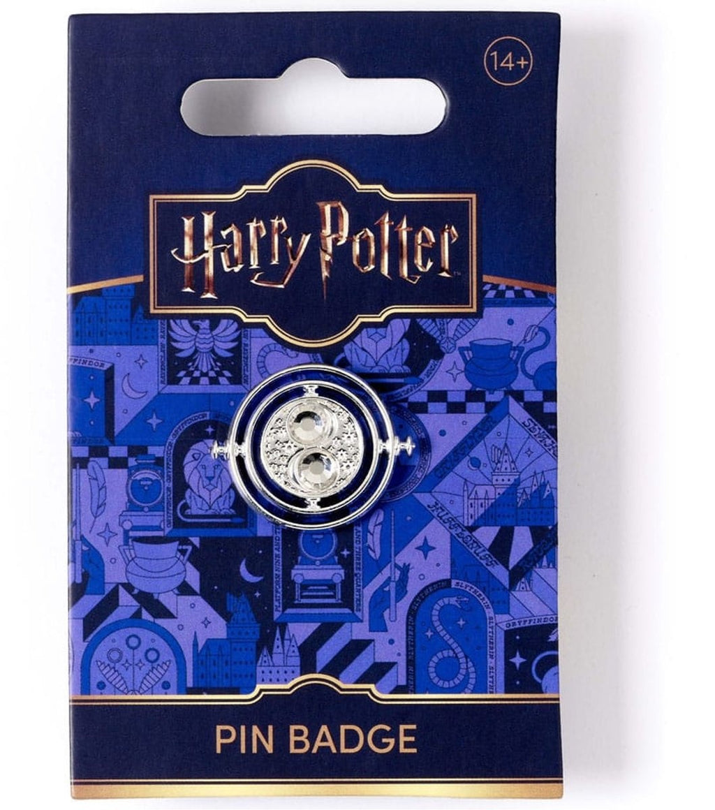 The Carat Shop – Harry Potter – time turner pin badge – tijdverdrijver speldbadge in zilverkleur