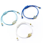 The Carat Shop – manchester city voetbal club vriendschaps armband set