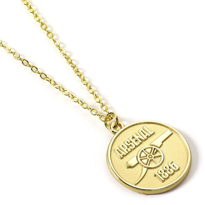 The Carat Shop – arsenal voetbal club embleem – logo – vergulde halsketting – collier