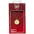 The Carat Shop – arsenal voetbal club embleem – logo – vergulde halsketting – collier